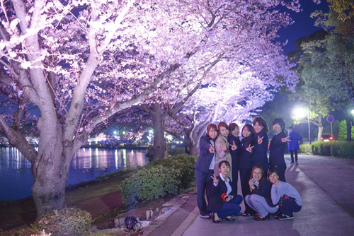 千波湖の桜 二十歳振袖az日立のブログ
