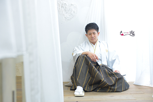 成人式男性袴の撮影 二十歳の振袖az新横浜店のブログ