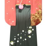 【卒業袴】ﾋﾟﾝｸ・桜牡丹