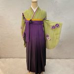 【卒業袴】緑/紫・桜
