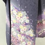 【振袖】紫・桜