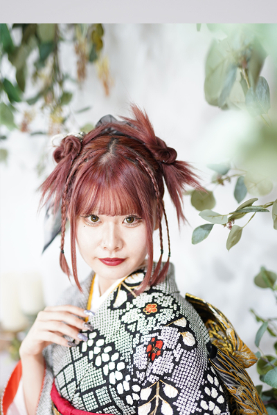 Y2K風ヘアアレンジ
