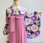 【卒業袴】紫/ﾋﾟ・椿