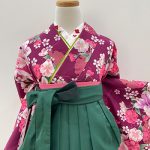 【卒業袴】紫・桜・ﾕﾘ