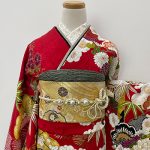 【振袖】赤・牡丹