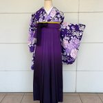 【卒業袴】紫・ﾊﾞﾗ
