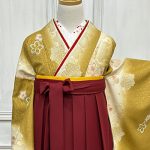 【卒業袴】黄色・桜