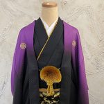 【男性袴】紫/黒/ｸﾞﾗﾃﾞｰｼｮﾝ