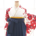 【卒業袴】白/赤・桜