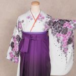 【卒業袴】紫・桜
