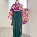 【卒業袴】紫・桜/鶴