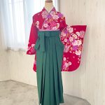 【卒業袴】赤・桜