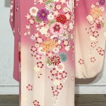 【振袖】ﾋﾟﾝｸ/白・桜