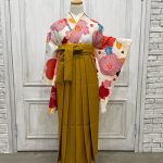 【卒業袴】赤・椿