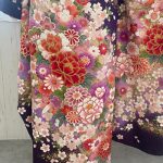 【振袖】紺・牡丹