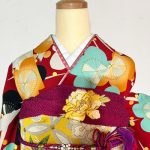 【振袖】赤・梅