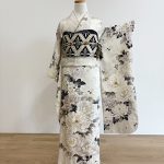 【振袖】白・牡丹