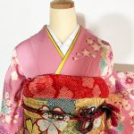 【振袖】ﾋﾟﾝｸ/白・桜