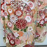 【振袖】ｻｰﾓﾝﾋﾟﾝｸ・菊