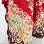 【振袖】赤・辻が花