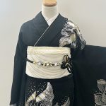 【振袖】黒・牡丹