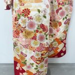 【振袖】白・辻が花