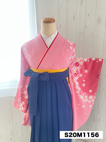 【卒業袴】ﾋﾟﾝｸ・桜