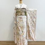 【振袖】白・牡丹