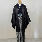 【男性袴】黒・無地