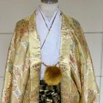 【男性袴】金・菊