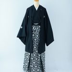 【男性袴】黒・無地
