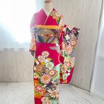 【振袖】ﾋﾟﾝｸ・菊