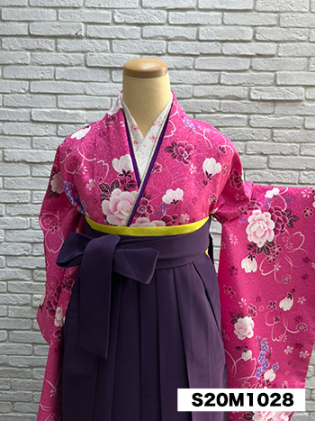 【卒業袴】ﾋﾟﾝｸ・桜