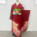 【振袖】赤・桜