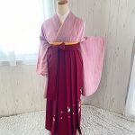 【卒業袴】ﾋﾟﾝｸ・波