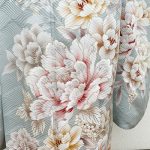 【振袖】水色・牡丹