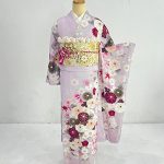 【振袖】紫・菊