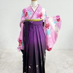 【卒業袴】ﾋﾟﾝｸ・薔薇