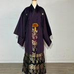 【男性袴】紫・武田菱