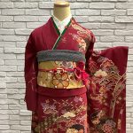 【振袖】赤・牡丹