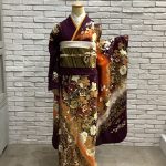 【振袖】紫・ﾊﾞﾗ
