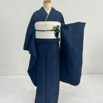 【振袖】紺・七宝