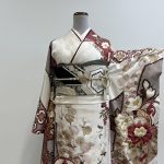 【振袖】白・牡丹