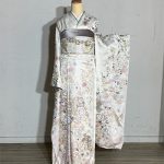 【振袖】白・牡丹