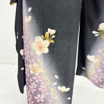 【振袖】黒・桜