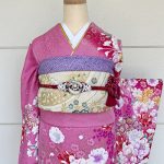 【振袖】ﾋﾟﾝｸ・薔薇