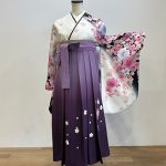 【卒業袴】白・桜