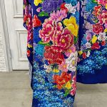 【振袖】青・牡丹