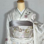 【振袖】白・牡丹
