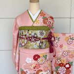 【振袖】ﾋﾟﾝｸ・菊
